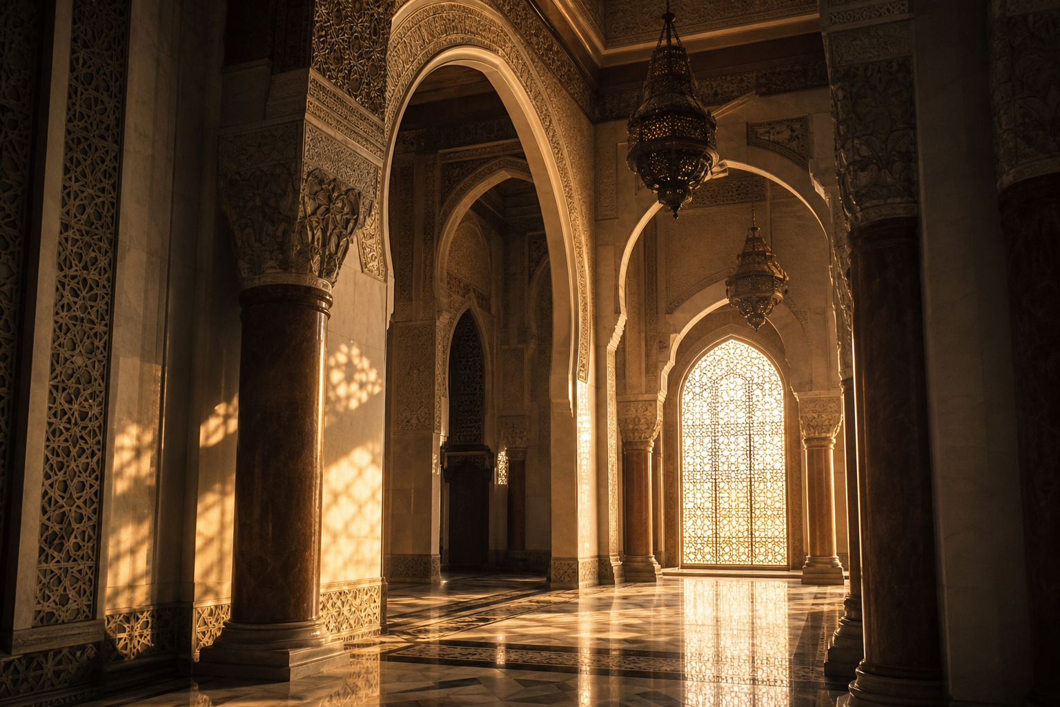 Mosque interior